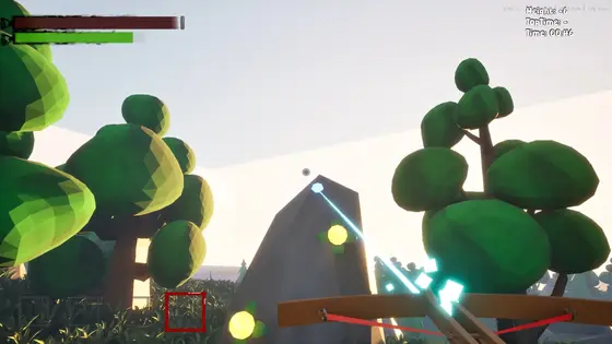 Grappling mechanic in action